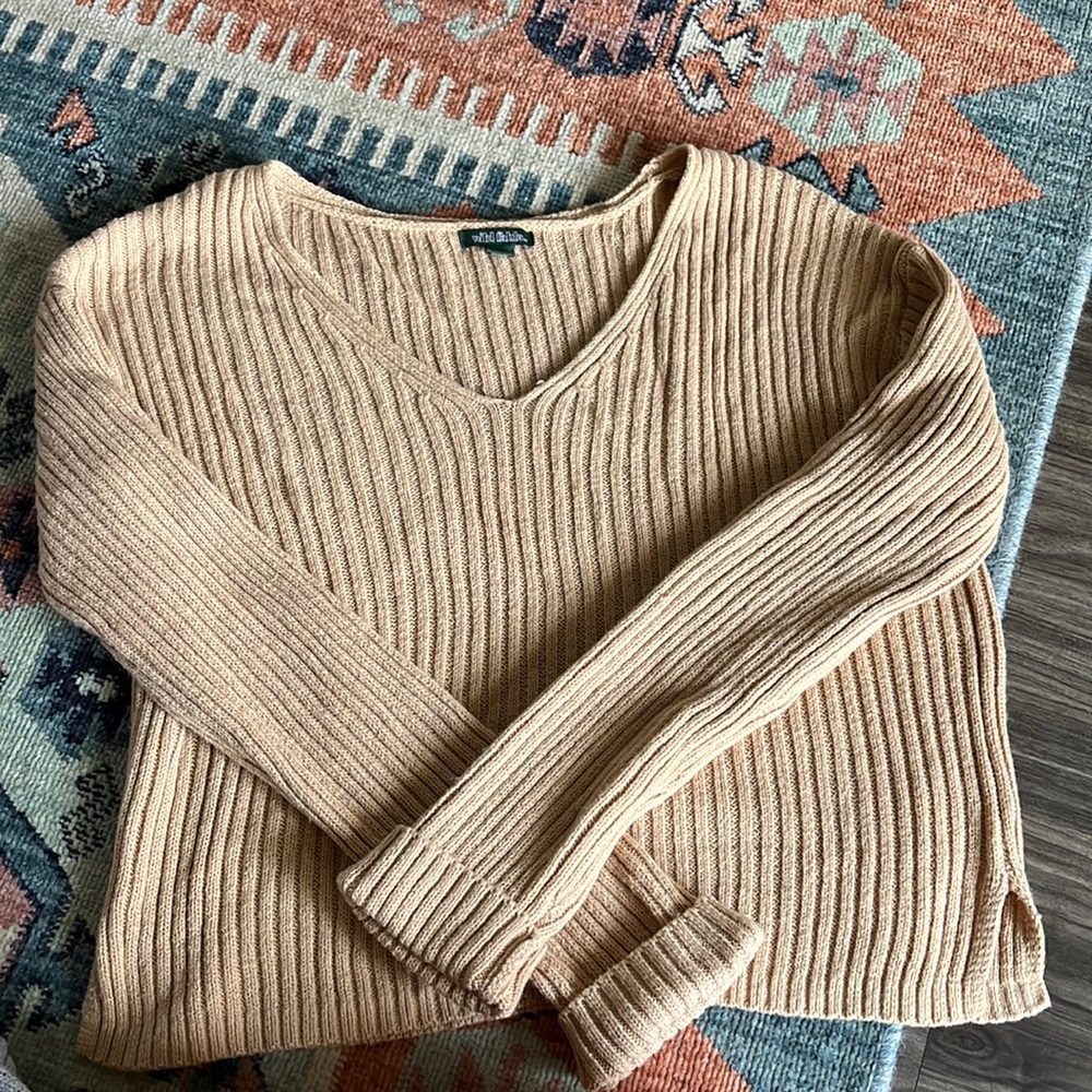 Cropped sweater